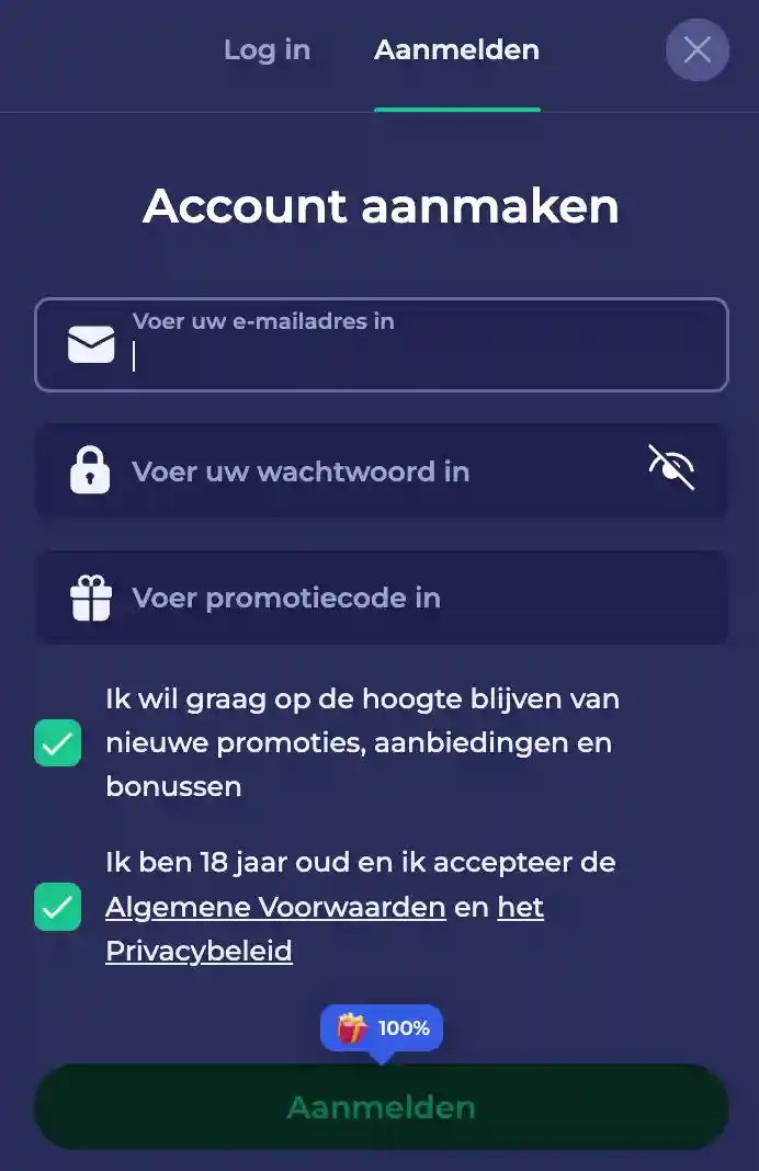 BrunoCasino Registratie
